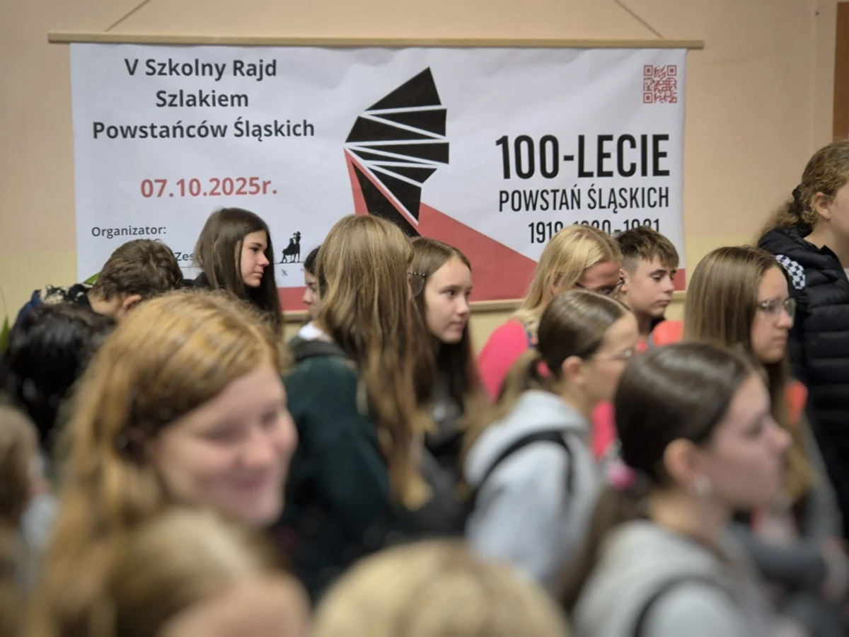 V Szkolny Rajd Szlakiem Powstańców Śląskich w Rudzie Śląskiej
