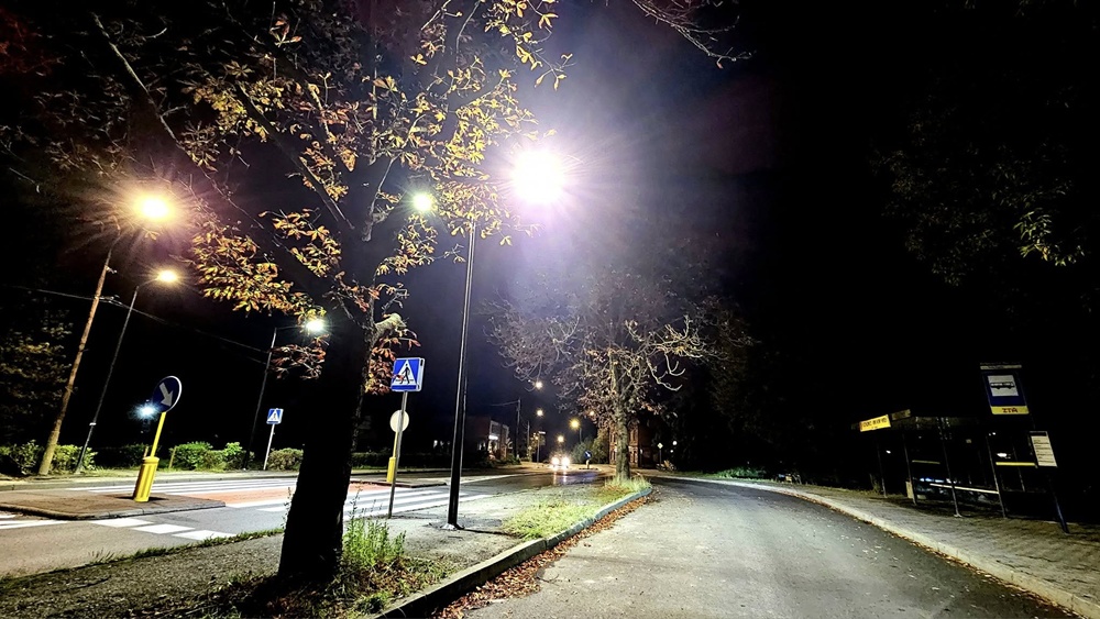 Nowe oświetlenie na ul. Tunkla zwiększy bezpieczeństwo pieszych
