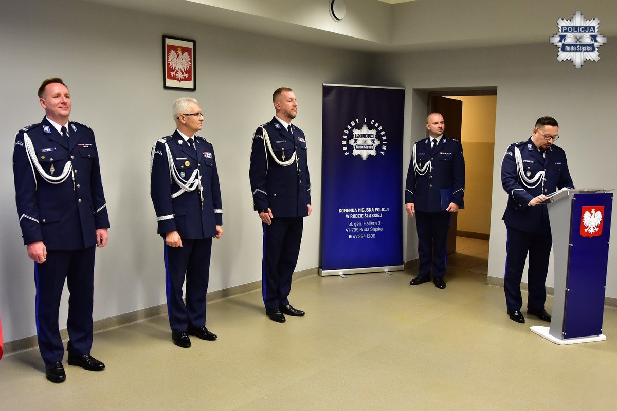 Nowy Komendant Miejski Policji w Rudzie Śląskiej 5