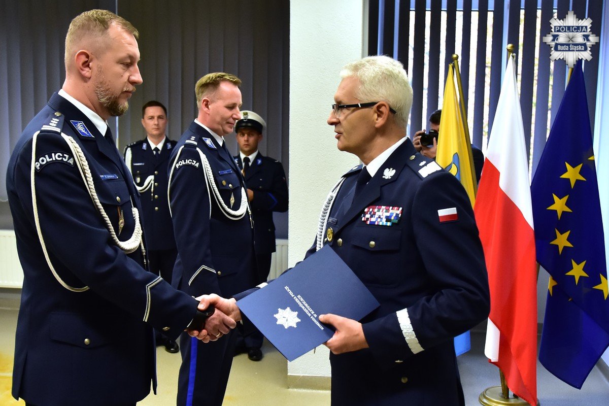 Nowy Komendant Miejski Policji w Rudzie Śląskiej 7