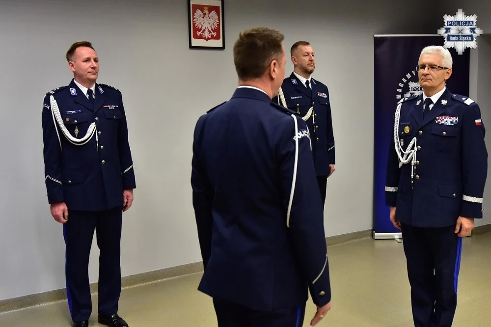 Nowy Komendant Miejski Policji w Rudzie Śląskiej [FOTO]