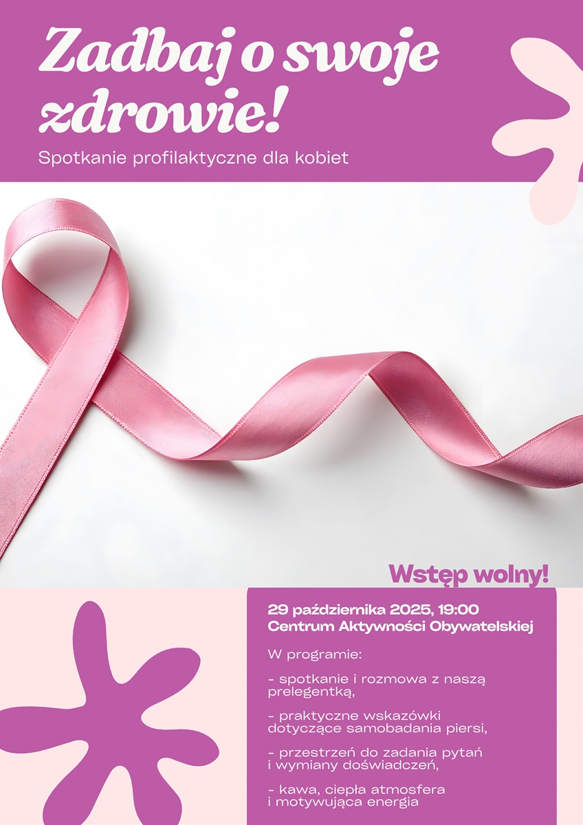 Wyjątkowe spotkanie poświęcone profilaktyce raka piersi