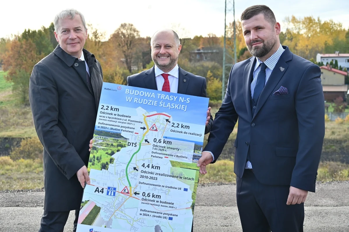 Rozpoczyna się budowa ostatniego etapu Trasy N-S w Rudzie Śląskiej