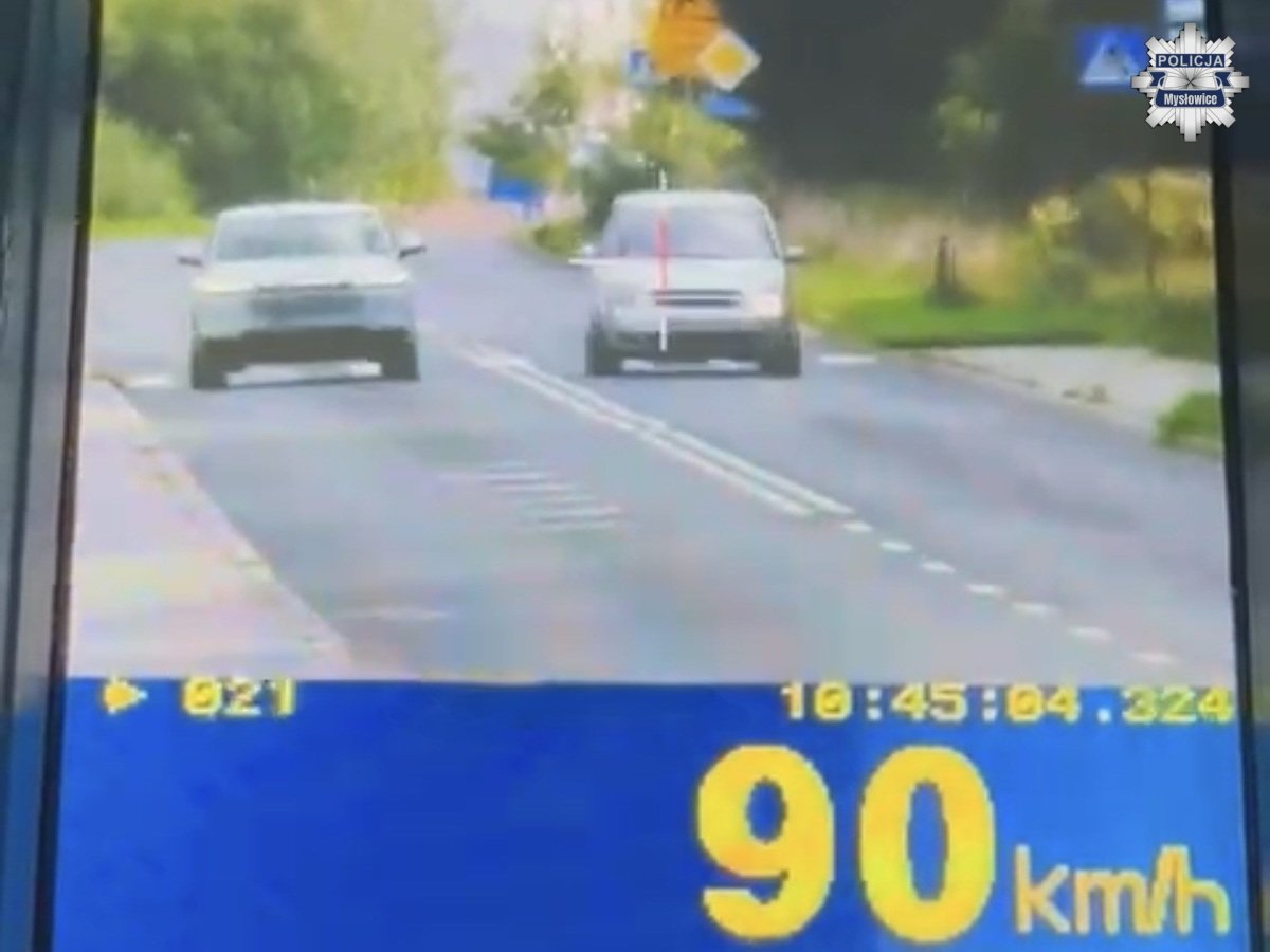 21-latka ukarana za przekroczenie prędkości o 40 km/h w Mysłowicach