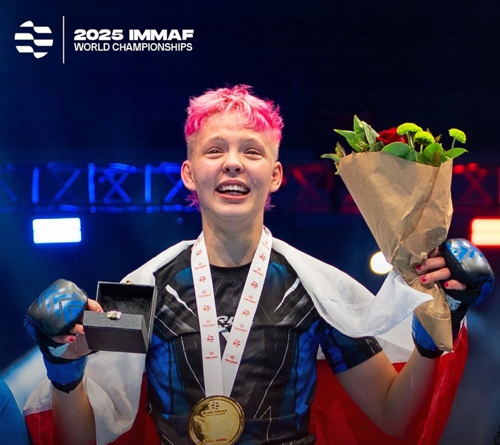 Julia Głaz zdobyła złoty medal Mistrzostw Świata MMA IMMAF 2025!