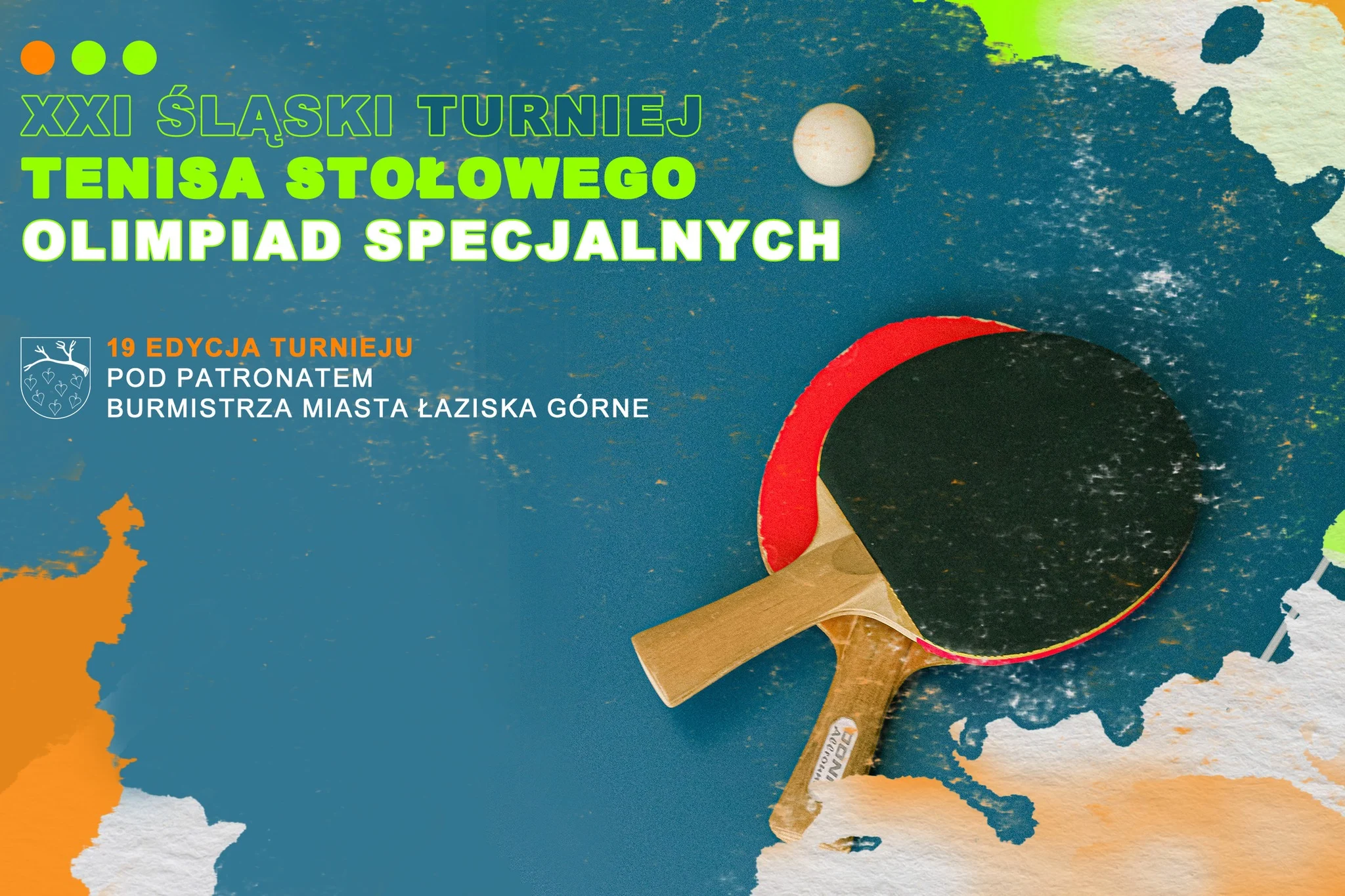 XXI Śląski Turniej Tenisa Stołowego Olimpiad Specjalnych – przed nami emocje sportowe w Łaziskach Górnych!