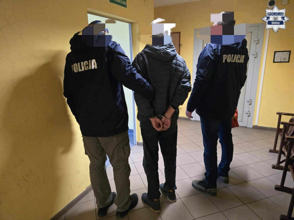 58-latek groził wysadzeniem domu. Został zatrzymany przez policjantów z Pyskowic