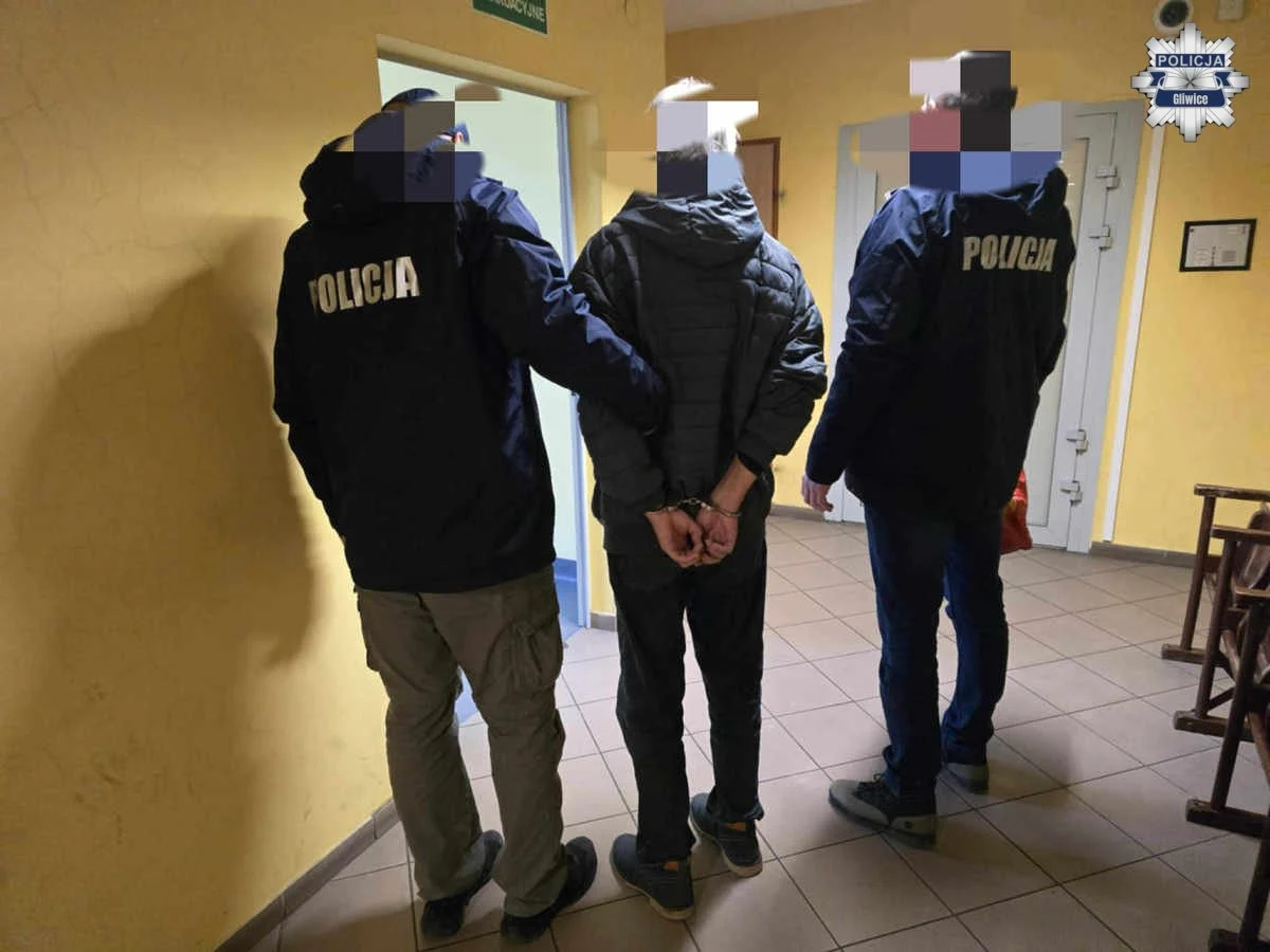 58-latek groził wysadzeniem domu. Został zatrzymany przez policjantów z Pyskowic