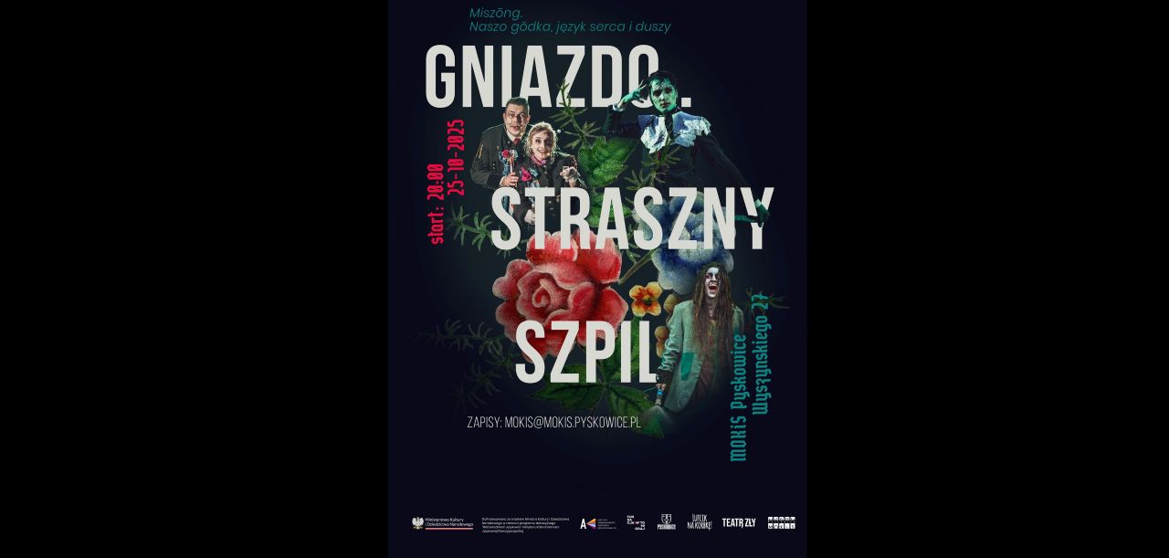 „Gniazdo. Straszny szpil” – halloweenowa teatrogra już 25 października!