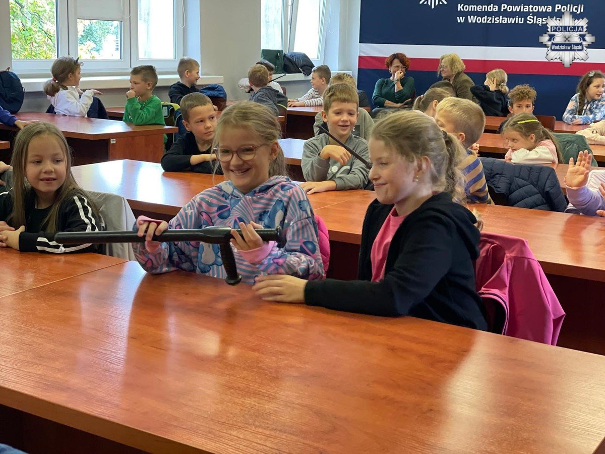 Uczniowie z jastrzębskiej szkoły w wodzisławskiej jednostce