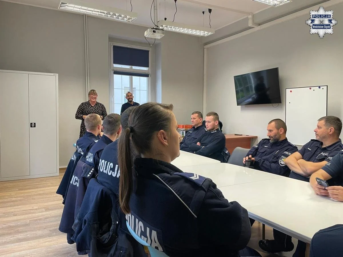 Dzielnicowi szkolili się w Specjalistycznym Ośrodku Wsparcia dla Osób Doznających Przemocy
