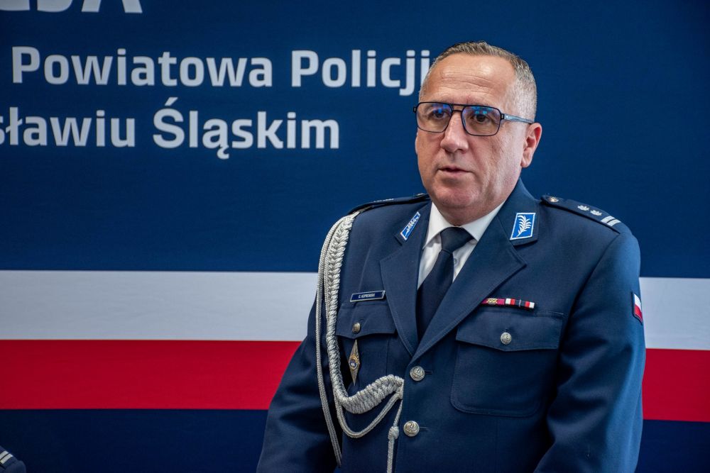 Nowy komendant w Wodzisławiu Śląskim. Policję poprowadzi mł. insp. Koprowski!