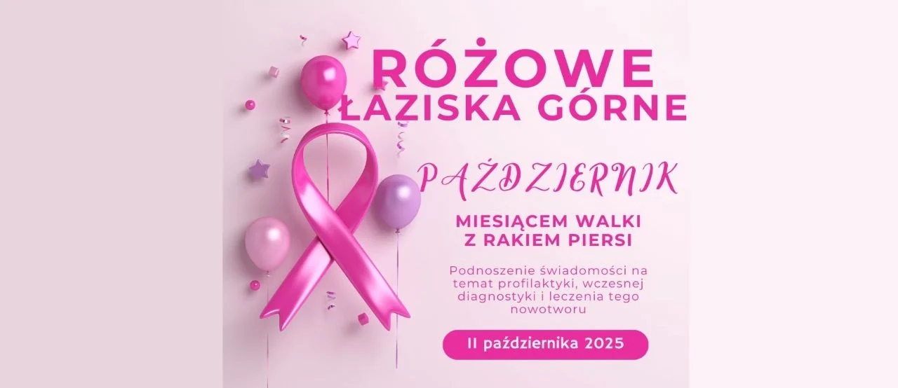 Różowe Łaziska 2025 – zdrowie, ruch i pomoc charytatywna w Łaziskach Górnych