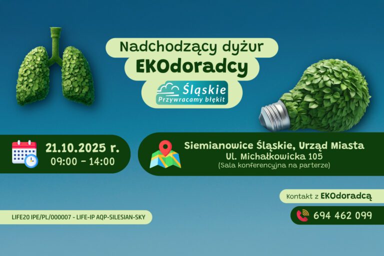 Skorzystaj z darmowych konsultacji Ekodoradcy – 21 października w Urzędzie Miasta