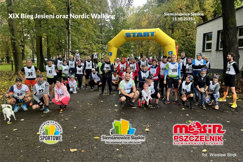150 osób na trasie XIX Biegu Jesieni. Sportowe emocje mimo jesiennej aury