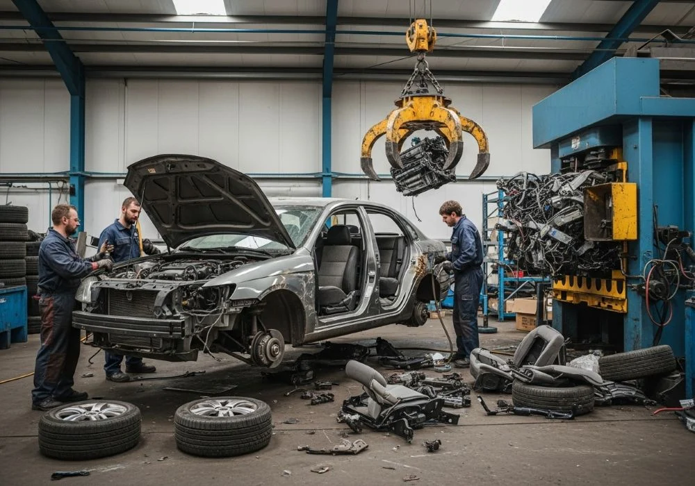 Kasacja samochodu - jak odzyskać maksimum pieniędzy?