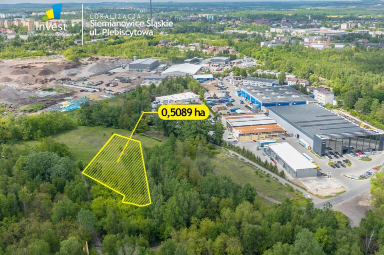 Trzy działki przemysłowe przy ul. Plebiscytowej na sprzedaż. Przetargi 18 listopada