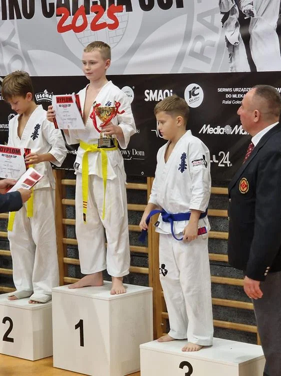 UKS Karate Kyokushin na turnieju IKO Calisia Cup / fot. FB UKS Karate Kyokushin Orzesze