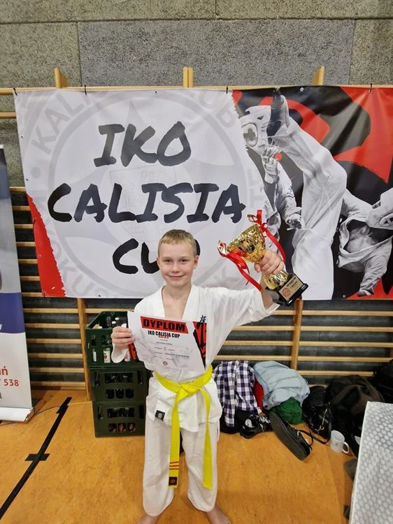 UKS Karate Kyokushin na turnieju IKO Calisia Cup / fot. FB UKS Karate Kyokushin Orzesze