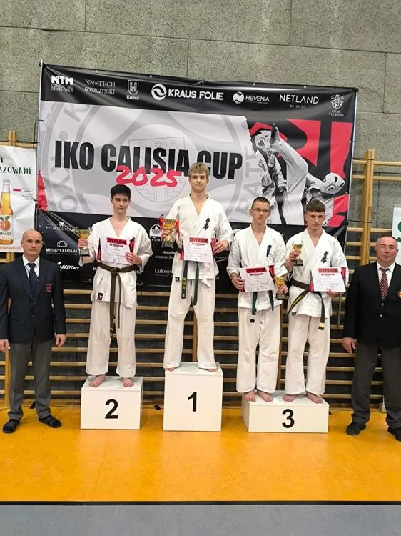 UKS Karate Kyokushin na turnieju IKO Calisia Cup / fot. FB UKS Karate Kyokushin Orzesze