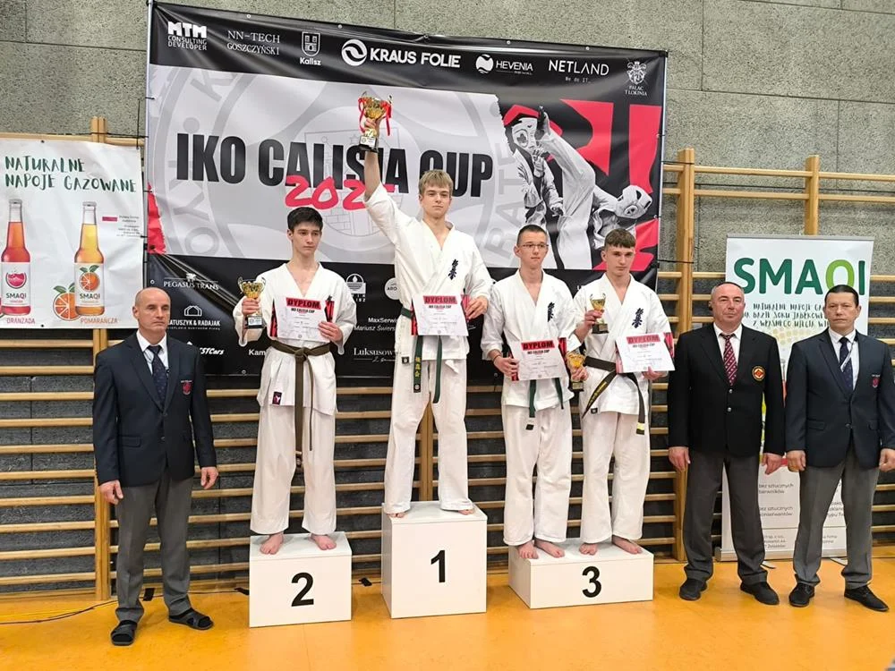 UKS Karate Kyokushin na turnieju IKO Calisia Cup / fot. FB UKS Karate Kyokushin Orzesze