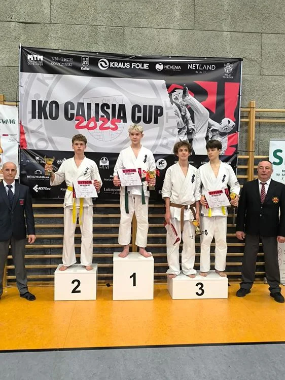 UKS Karate Kyokushin na turnieju IKO Calisia Cup / fot. FB UKS Karate Kyokushin Orzesze