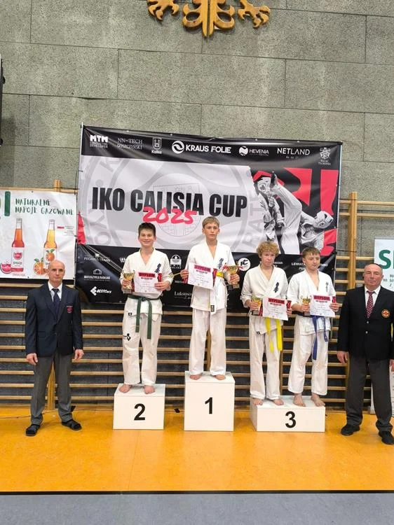 UKS Karate Kyokushin na turnieju IKO Calisia Cup / fot. FB UKS Karate Kyokushin Orzesze