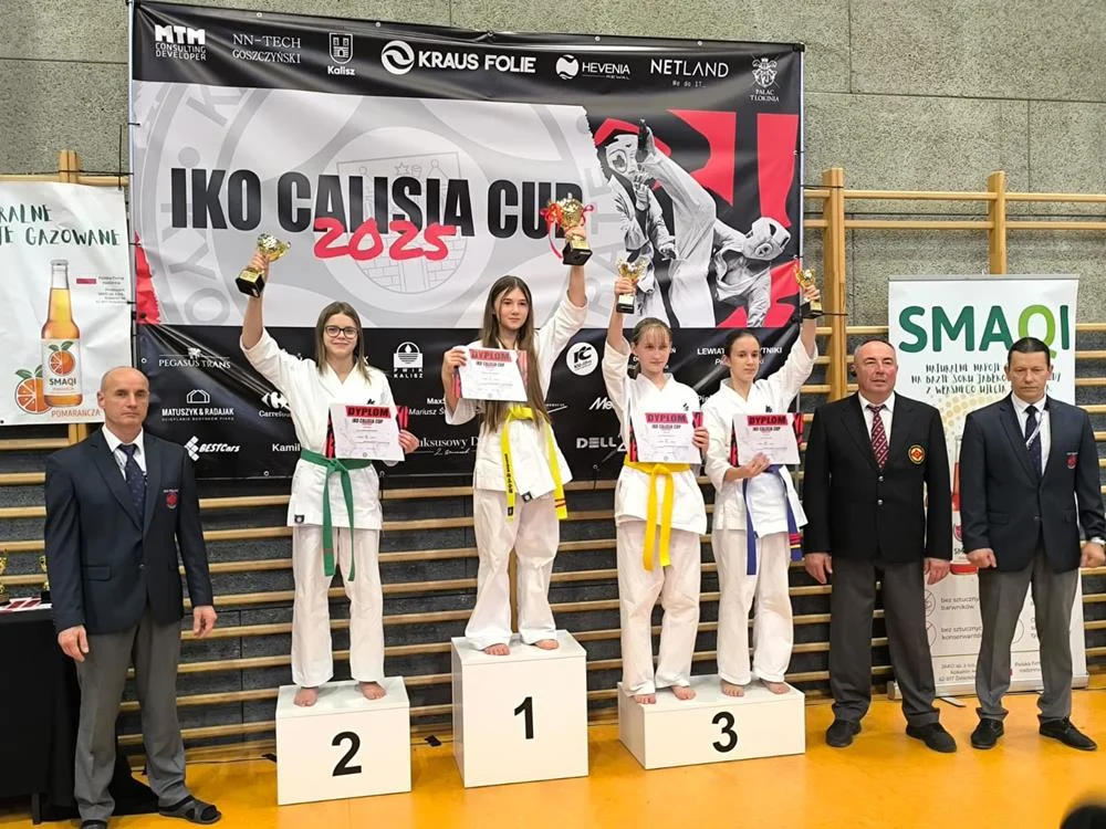 UKS Karate Kyokushin na turnieju IKO Calisia Cup / fot. FB UKS Karate Kyokushin Orzesze