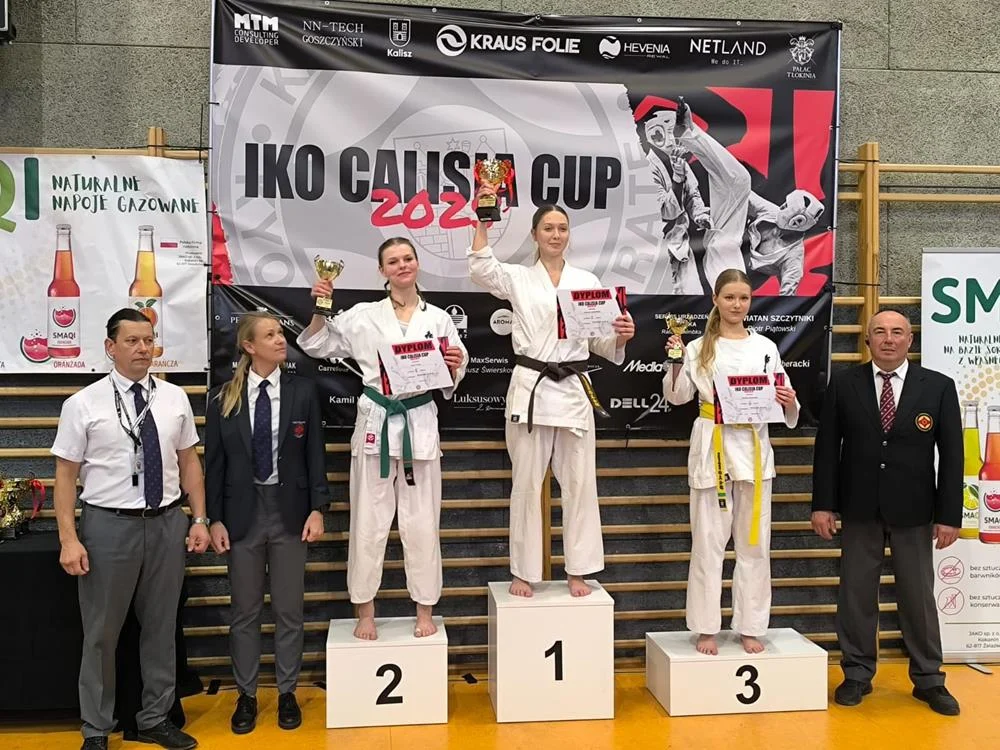 UKS Karate Kyokushin na turnieju IKO Calisia Cup / fot. FB UKS Karate Kyokushin Orzesze