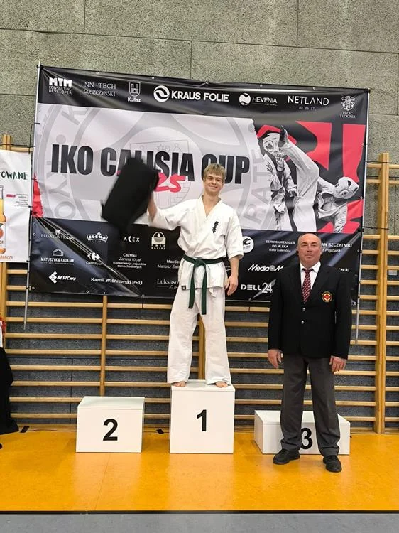 UKS Karate Kyokushin na turnieju IKO Calisia Cup / fot. FB UKS Karate Kyokushin Orzesze