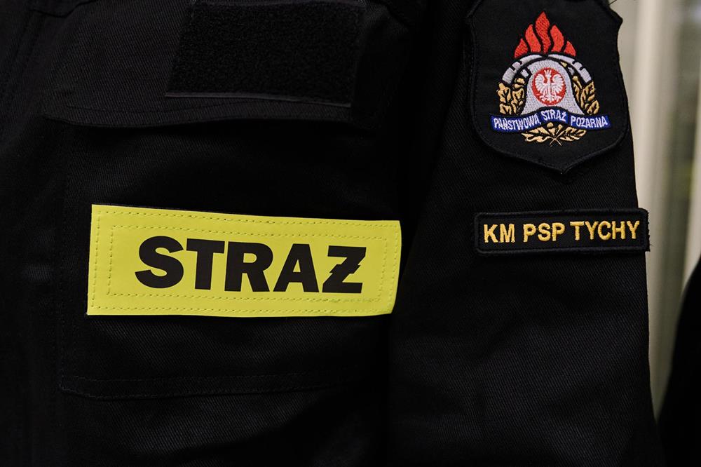 Ślubowanie nowych funkcjonariuszy KM PSP / fot. FB KM PSP Tychy