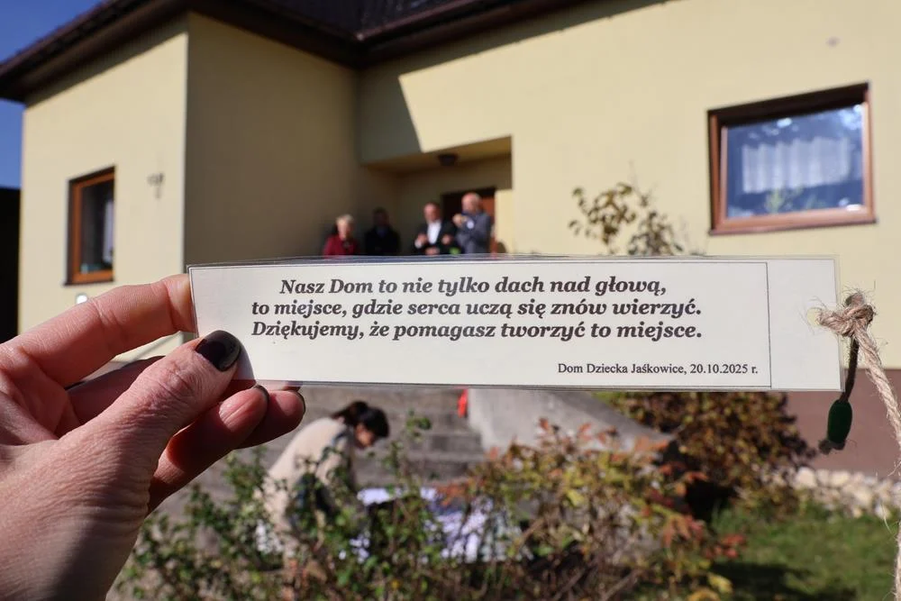 Otwarcie domu dziecka w Jaśkowicach / fot. UM Orzesze