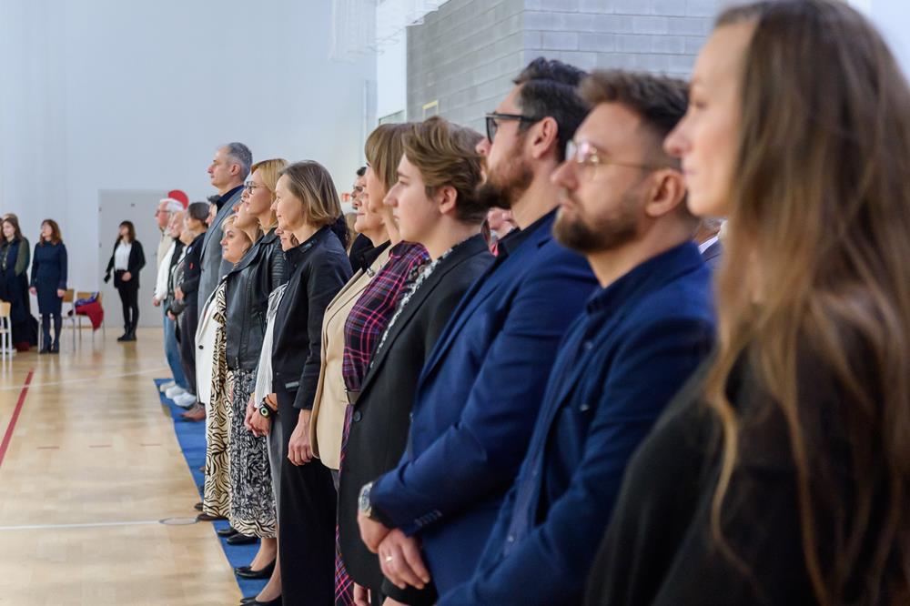 Odsłonięcie muralu „Przez Himalaje do gwiazd” / fot. Włodzimierz Chrzanowski, Kamil Peszat, MCK Tychy