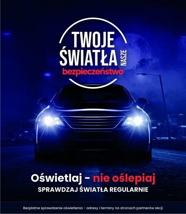 Sprawdź bezpłatnie światła w swoim samochodzie. Gdzie i kiedy?