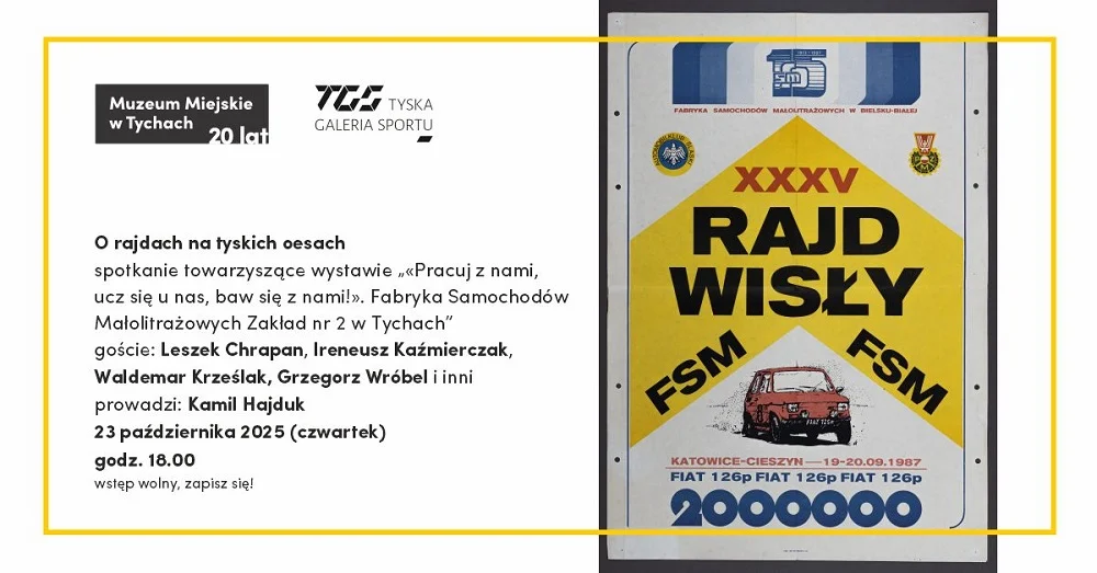 „Gratka dla fanów rajdów” – spotkanie z legendami motorsportu