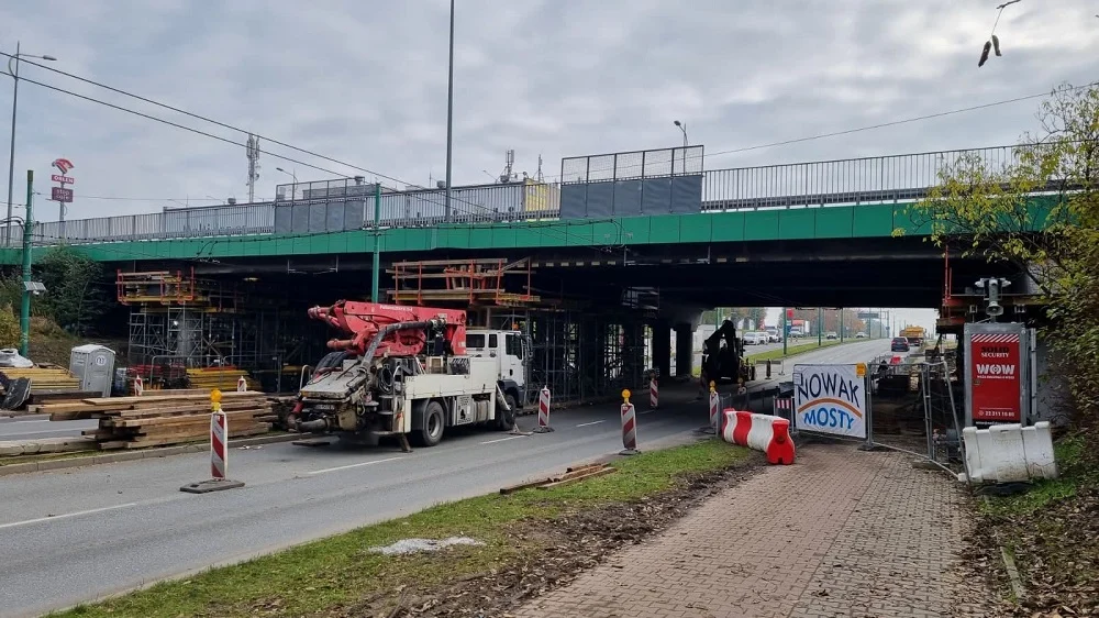 Rusza kolejny etap remontu wiaduktu na DK1 w Tychach – duże zmiany w organizacji ruchu