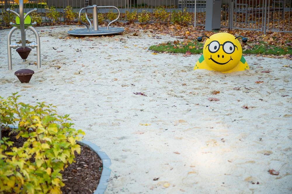 Nowe podwórko między Budowlanych, Bałuckiego i Bema / fot. UM Tychy