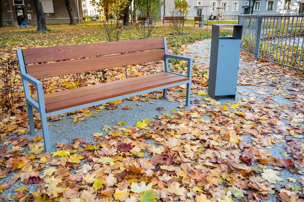 Nowe podwórko między Budowlanych, Bałuckiego i Bema / fot. UM Tychy