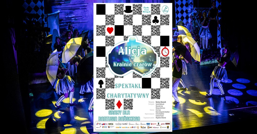 Alicja w Krainie Czarów – spektakl charytatywny dla Bartusia Bańskiego w Mysłowicach