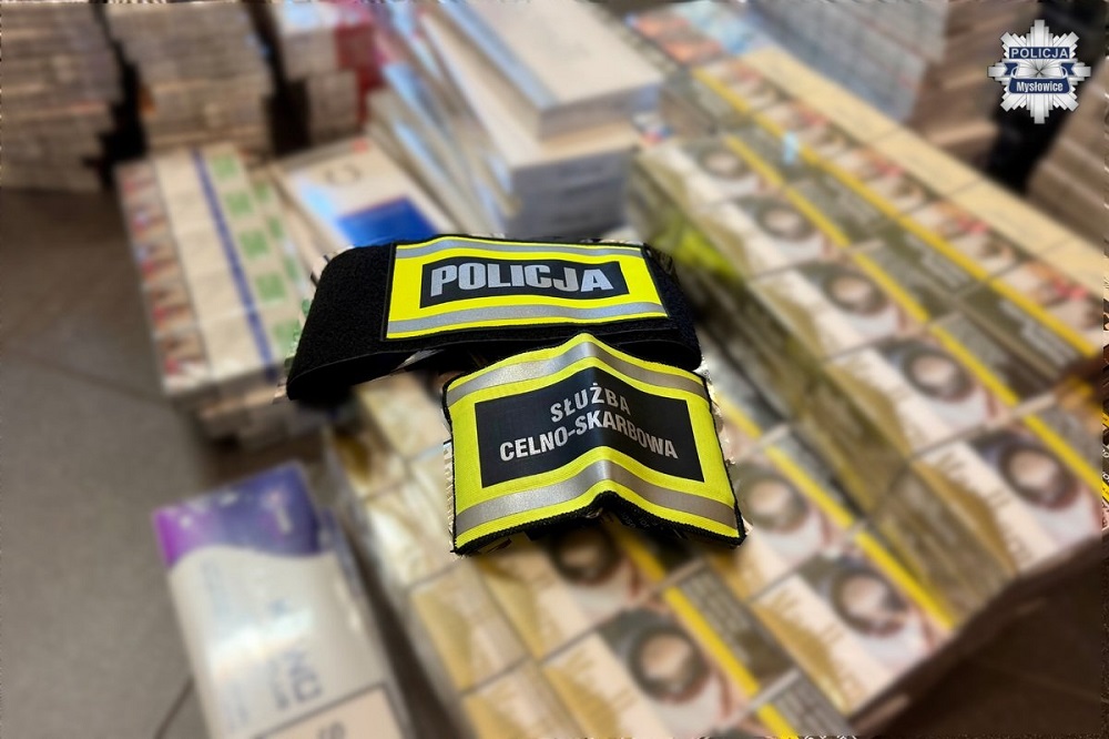 Ponad 32 tysiące nielegalnych papierosów przejętych przez policję