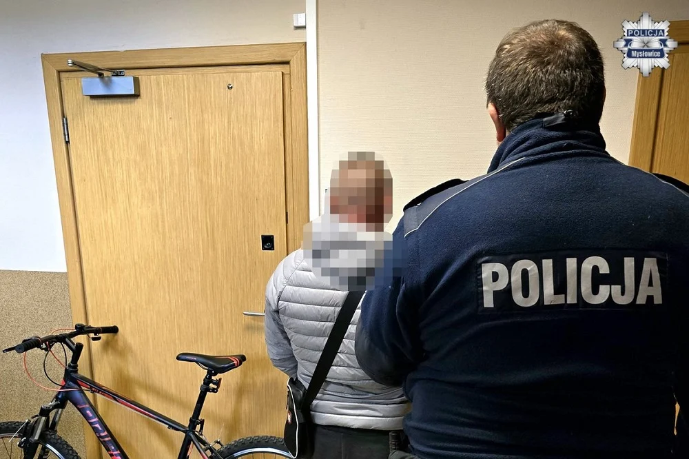 Kradzież roweru w Mysłowicach – sprawca zatrzymany przez policję