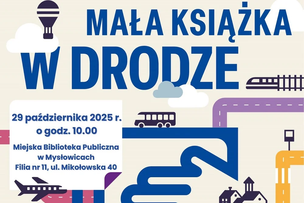 „Mała książka w drodze” w Mysłowicach – warsztaty z Mateuszem Świstakiem