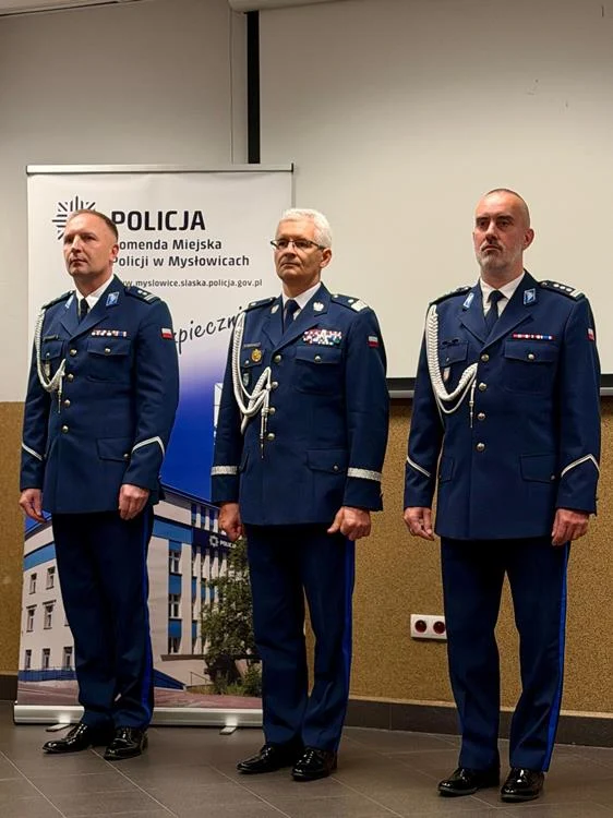 Zmiana na stanowisku Komendanta Miejskiego Policji / fot. UM Mysłowice