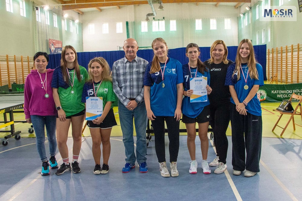 Finały miejskie w tenisie stołowym – zwycięzcy z I i II LO