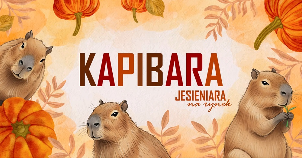 „Kapibary Jesieniary na Rynek” - warsztaty, zabawa i rekord Kapibar!