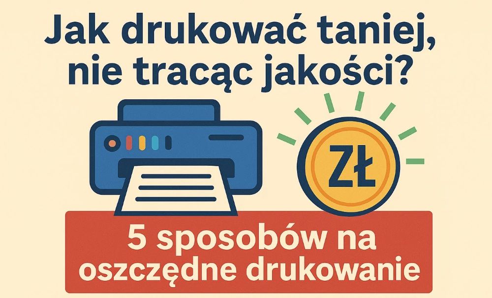 Jak drukować taniej, nie tracąc jakości?