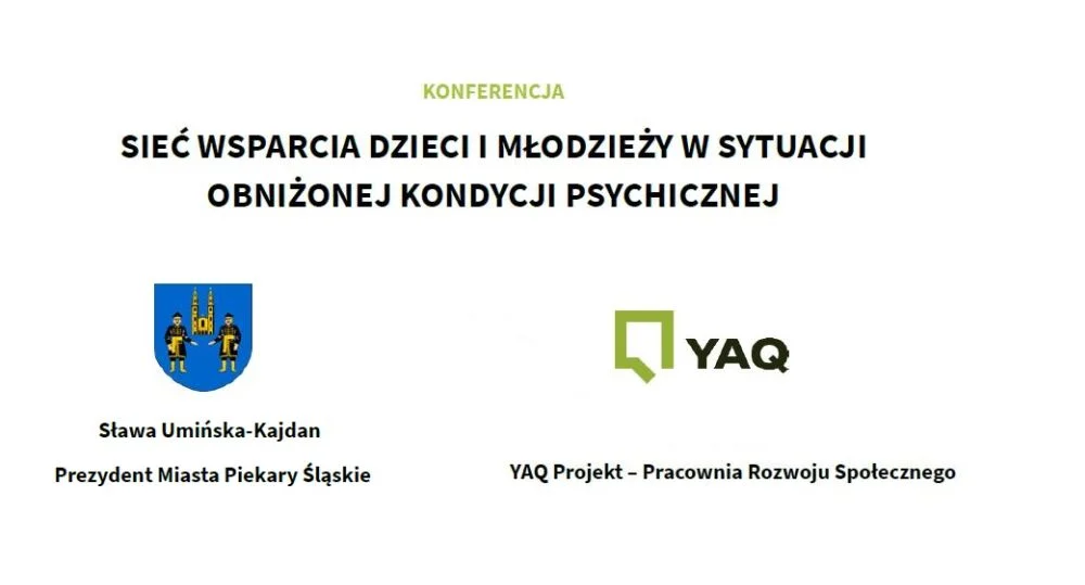 Konferencja o wsparciu psychologicznym dla dzieci i młodzieży w Piekarach Śląskich