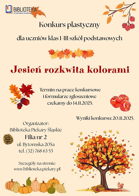 „Jesień rozkwita kolorami” i „Bajkotwory” – twórcze wyzwania dla najmłodszych