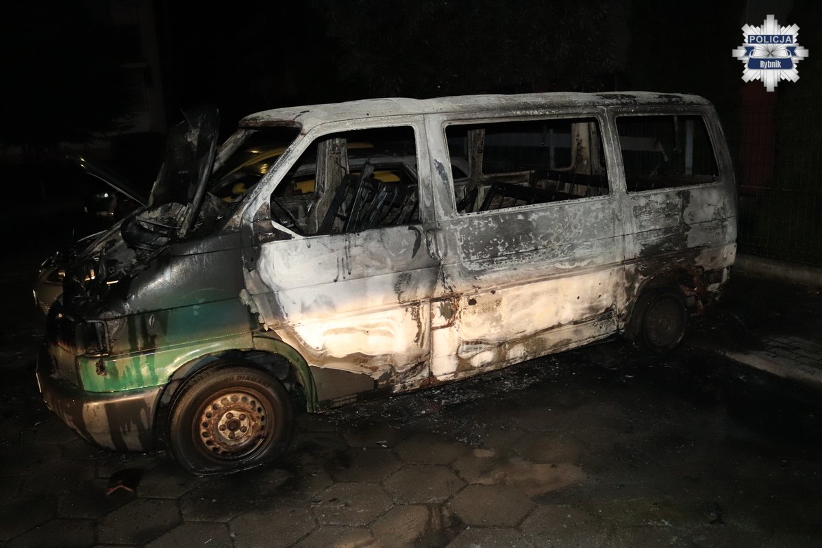 Policjanci zatrzymali podpalacza. Grozi mu teraz do 5 lat więzienia