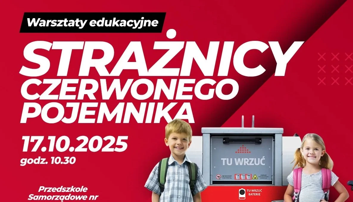 Mali strażnicy planety - przedszkolaki z Rybnika uczą się, jak dbać o środowisko
